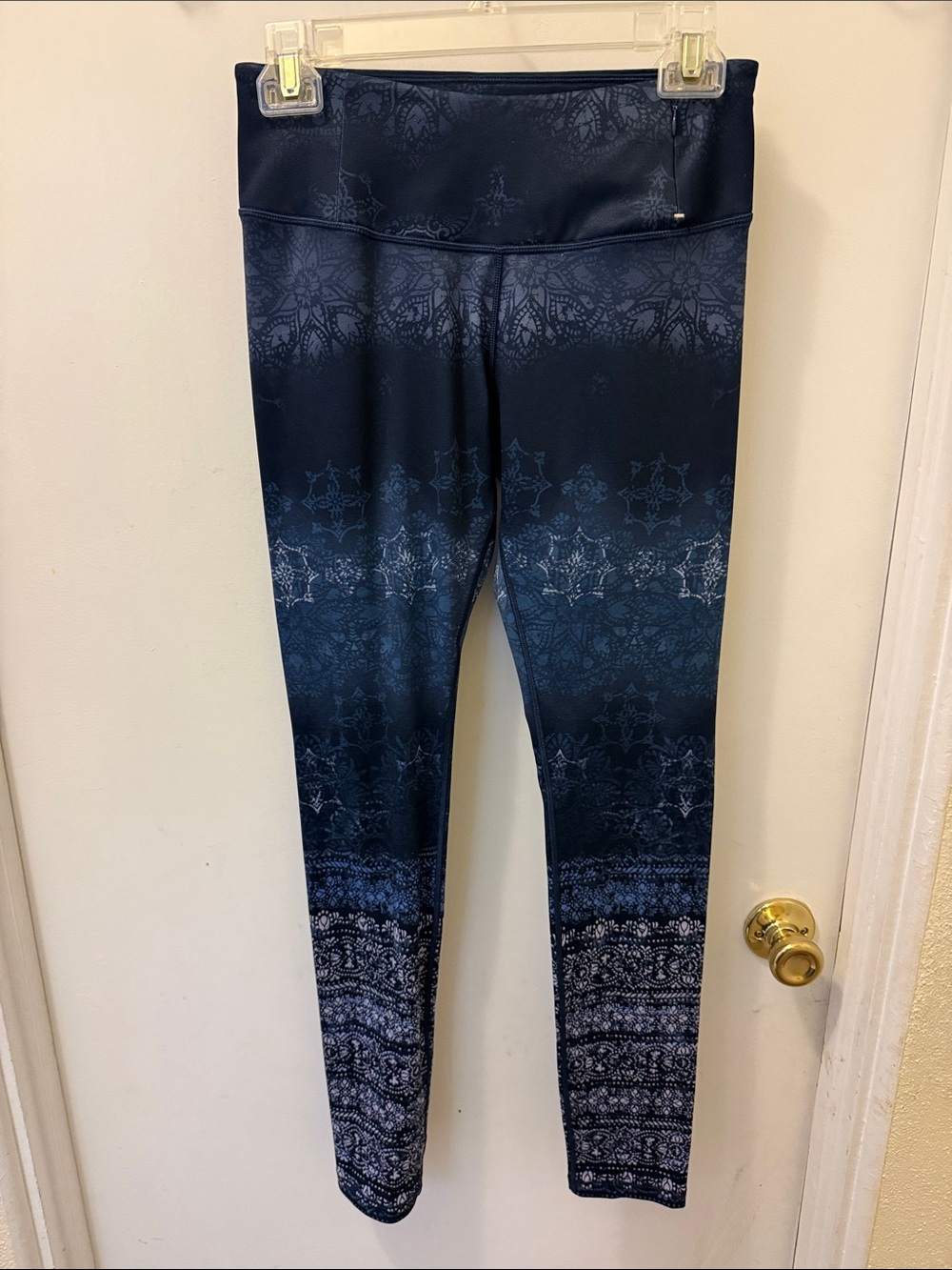 CALIA by Carrie Underwood Navy Print High Waist Leggings